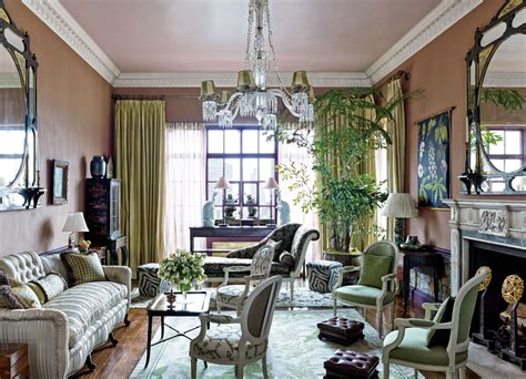 Architectural Digest Traditional Living Room Home Decor New York