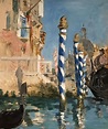 Edouard Manet, View in Venice--The Grand Canal, 1874 | Edouard manet ...
