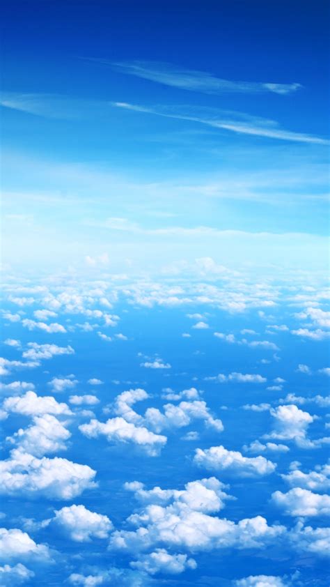Wallpaper Clouds Blue Sky Hd 5k Nature 3492
