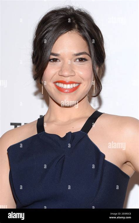 Actress America Ferrera Attends The Xy Premiere During The 2014 Tribeca Film Festival At Bmcc