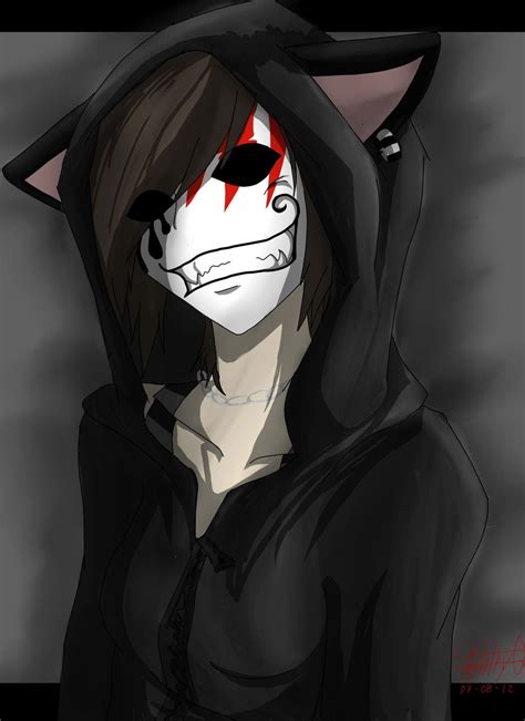 Scary Cat Like Hollow Masktokyomask Anime Guys Shirtless