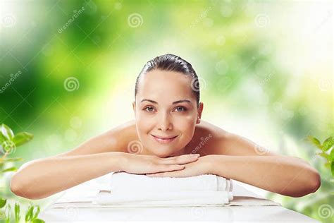 Girl At Spa Massage Stock Image Image Of Recreation 33195831