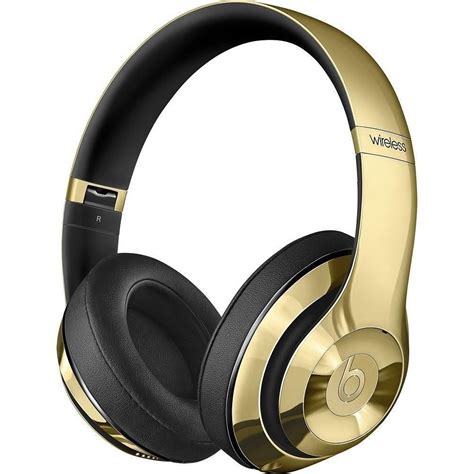 Gold Chrome Beats Studio Beats Studio Wireless Cute Headphones