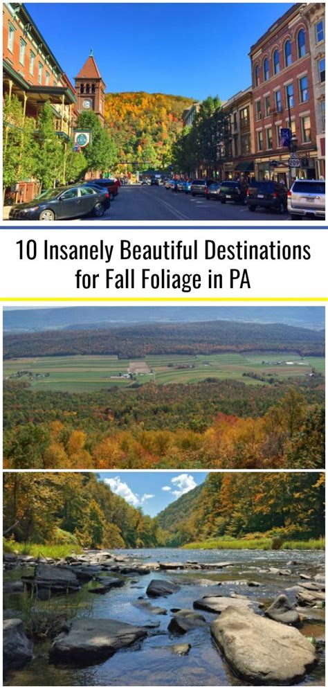 31 Insanely Beautiful Places To View Fall Foliage In Pa Fall