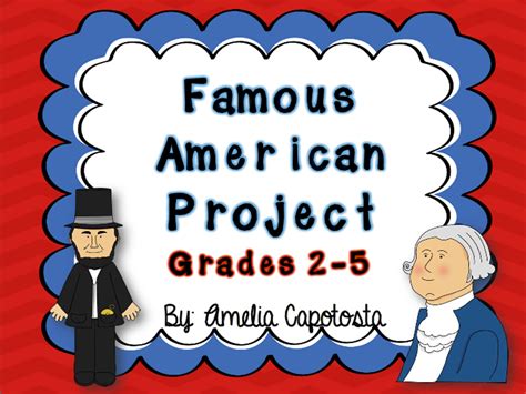 Five For Friday And Freebie Famous Americans Social Studies