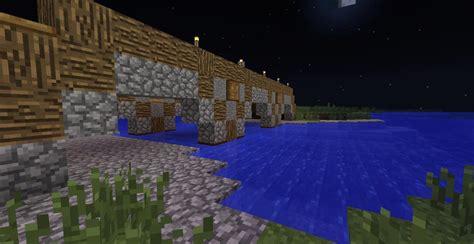 Simple Medieval Bridge Minecraft Project