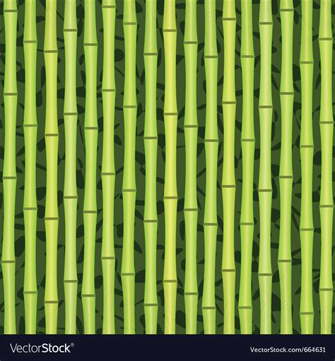 Seamless Green Bamboo Texture Royalty Free Vector Image