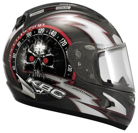 Vtg kbc snell m90 dot medium tk 100 s red motorcycle helmet very nice condition. KBC Force RR Full Face Helmet - Speed Demon Gunmetal