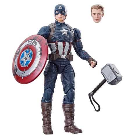 Avengers Endgame Marvel Legends Captain America Worthy 6 Inch Action