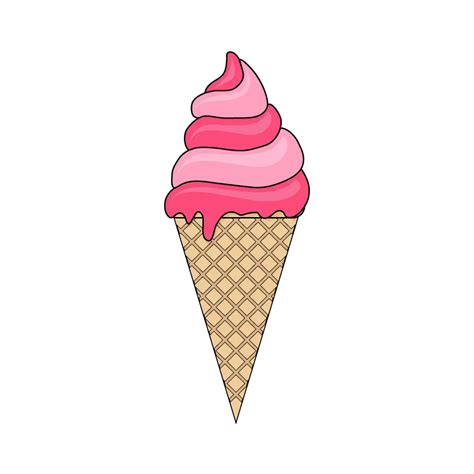 How To Draw Ice Cream Really Easy Drawing Tutorial 20