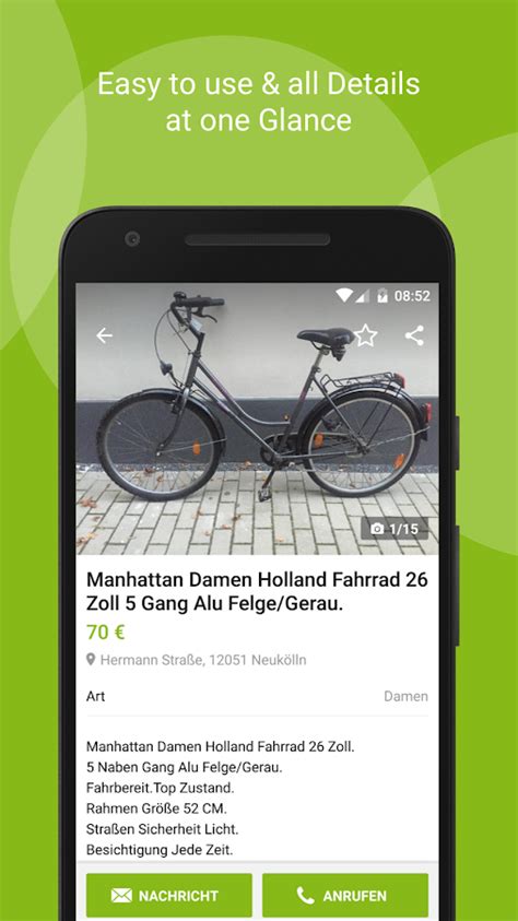 Ebaykleinanzeigen.de is tracked by us since july, 2012. eBay Kleinanzeigen for Germany - Android Apps on Google Play