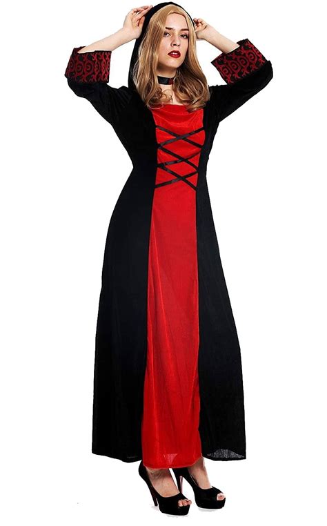 Gothic Witch Mistress Medieval Costume