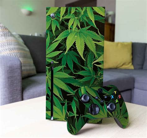 Marihuana Xbox Hudklistermærke Tenstickers