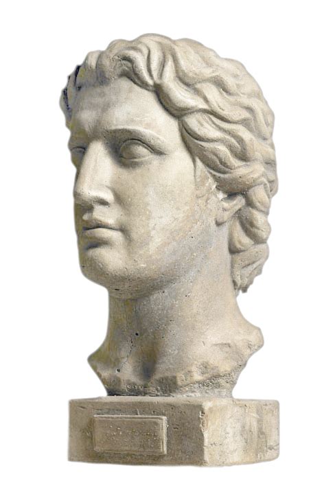 Alexander The Great Head Bust Of The Ancient Macedonian King Stone