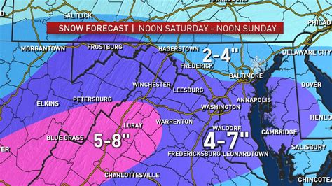 1st Snowstorm In Months Likely This Weekend Impacts Moderate Wtop News