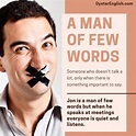 Man Of Few Words Quote / I M A Man Of Few Words If You Read More You ...