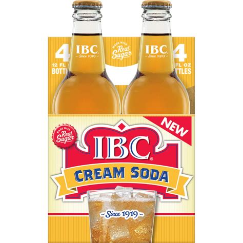 Ibc Cream Soda 12 Fl Oz 4 Count