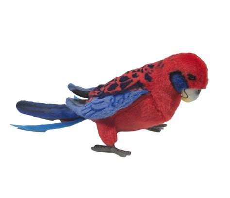 Crimson Rosella Stuffed Animal Toy Plush Toy Native Birds