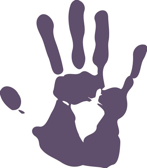 Handprint Clipart Palm Print Png Download Full Size Clipart