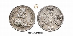 Jean-Georges électeur de Saxe jeton medaille marken des Kurfürsten von ...