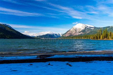 Lake Wenatchee State Park Washington Stock Image Image Of Lakeshore