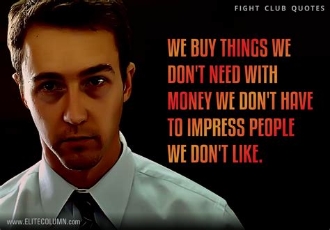 12 Best Fight Club Quotes To Give It Back To Your Enemies Elitecolumn