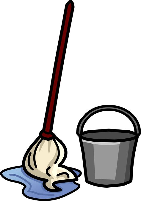 Red Clipart Mop Red Mop Transparent Free For Download On