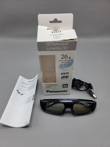 Panasonic Ty Ew3d3mu Active 3d Glasses Medium 885170055438 Ebay