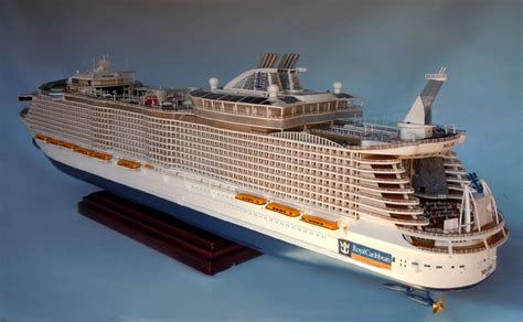 Oasis Of The Seas Cruise Ship Model