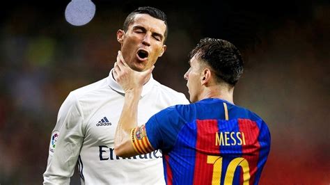 lionel messi vs cristiano ronaldo strong fights and furious moments youtube