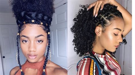 💜💜 Best Natural Hair Styles 2020 Compilation Youtube