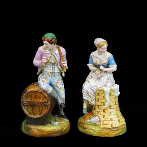 Pair Of German Porcelain Figurines Kodner Auctions