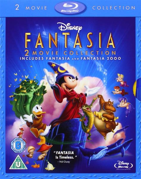 Fantasia Fantasia 2000 2 Movie Collection Blu Ray
