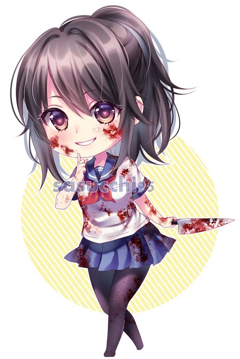 Chibi Yandere Chan By Sasucchi95 On Deviantart