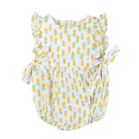 Cute Baby Girl Printed Rompers Lemonade Couture