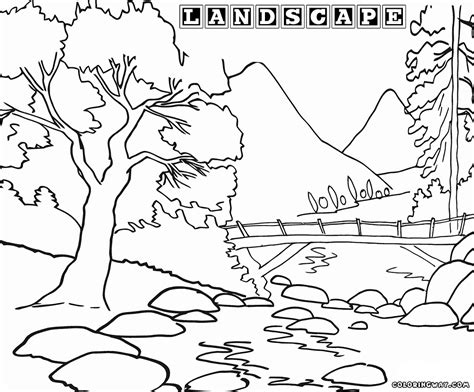 Get free printable coloring pages for kids. Landscape coloring pages | Coloring pages to download and print