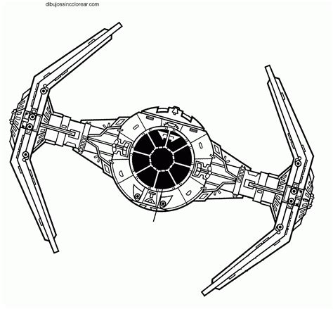 Tie Fighter Coloring Coloring Pages