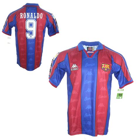 L xxl nike jersey vaporknit jubiläum shirt. Kappa Fc Barcelona Trikot 9 Ronaldo 1995/96 El fenomene ...
