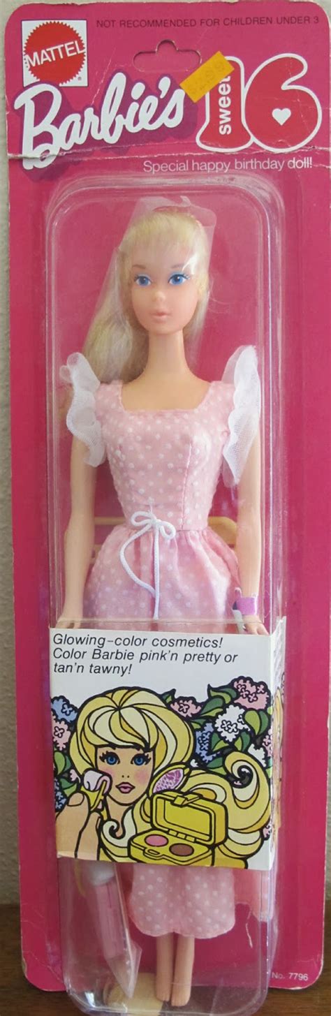 My Vintage Barbies Blog Barbie Of The Month Sweet 16 Barbie Doll