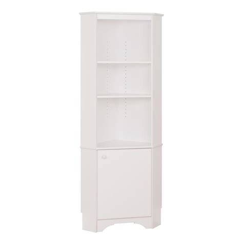 Prepac Elite Tall White Storage Cabinet Wscc 0604 1 The Home Depot