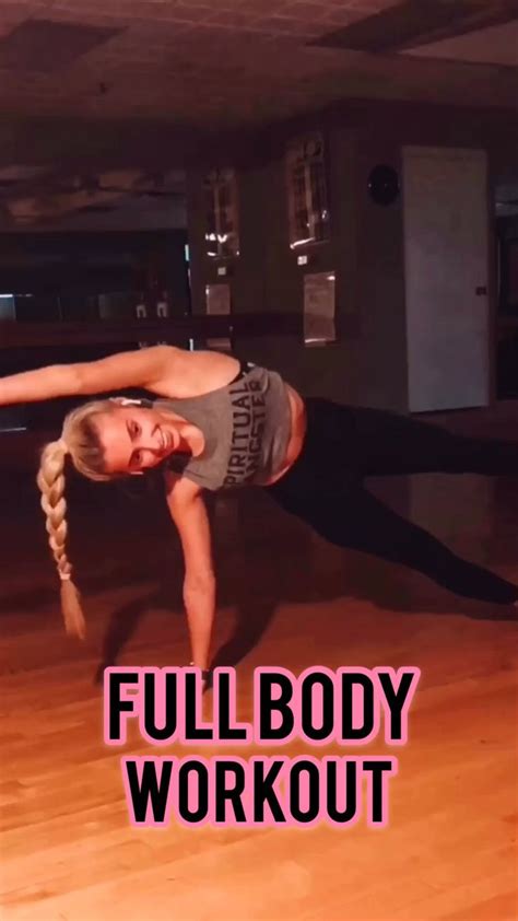 Hiit Full Body Workout Follow Ambrymehr Ig For Free Workouts Video Fitness Body Full