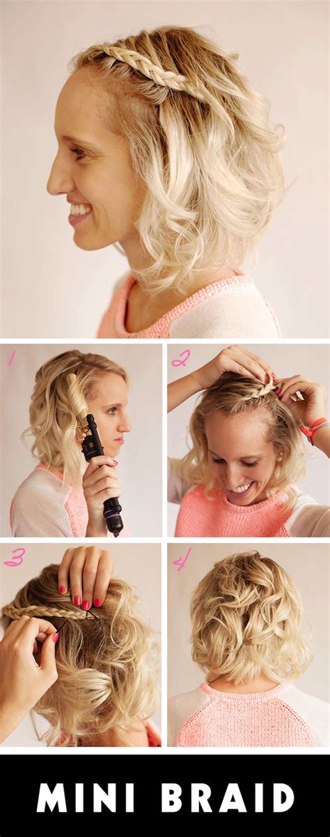 Short Prom Hairstyles Try Out This Cute Braid Style