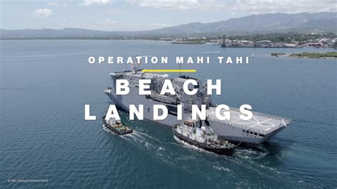 Video New Zealand Defence Force On Linkedin Operation Mahi Tahi