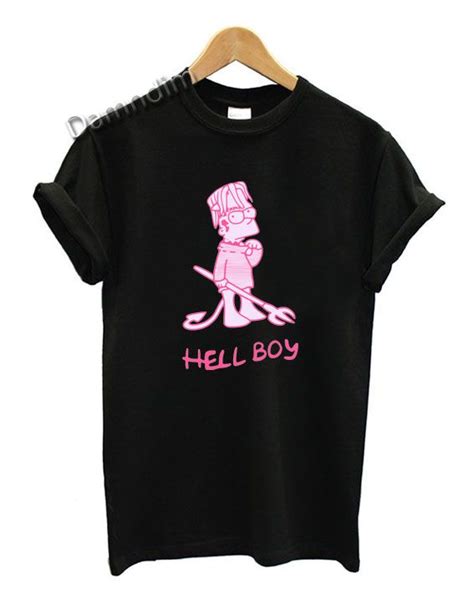 Lil Peep Hellboy Funny Graphic Tees Funny Graphic Tees