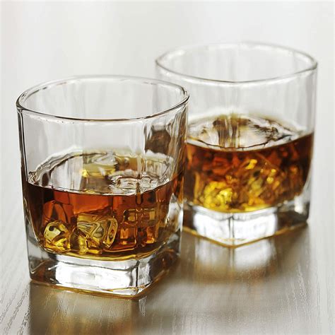 China Whisky Glasses Set Of 2 Rocks Glass Old Fashioned Whiskey Glass Tumbler Bourbon Cognac