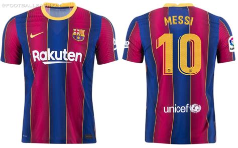 Fc Barcelona 202021 Nike Home Kit Football Fashion