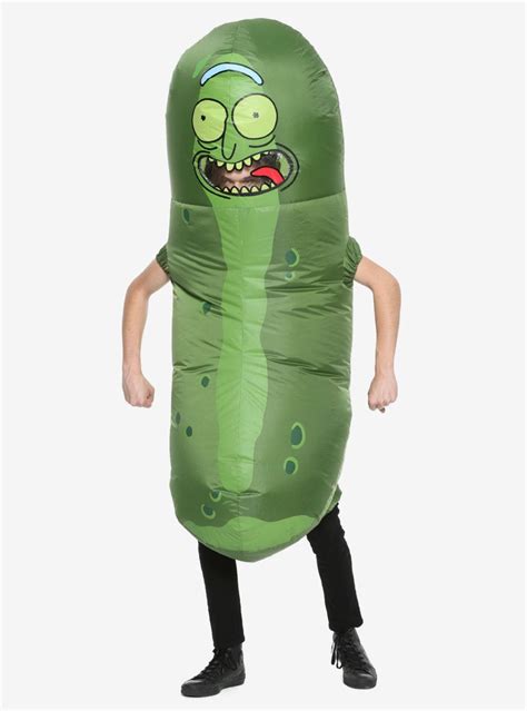 Rick And Morty Pickle Rick Inflatable Costume Inflatable Costumes