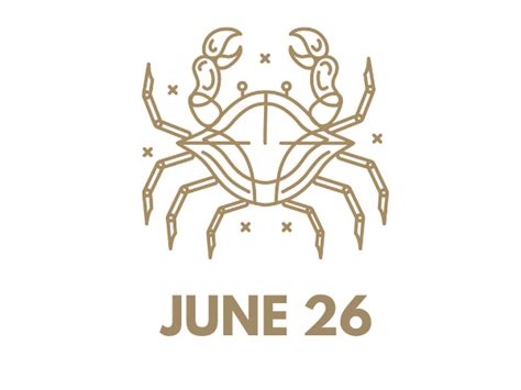 June 26 Zodiac Birthday Sign Personality Health And Love