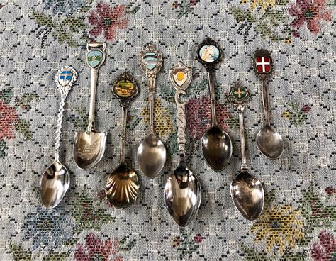 Vintage Souvenir Spoons Vintage Spoons Antique Souvenir Spoons Etsy