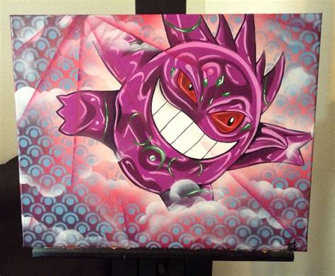 Gengar Painting Pokémon Amino